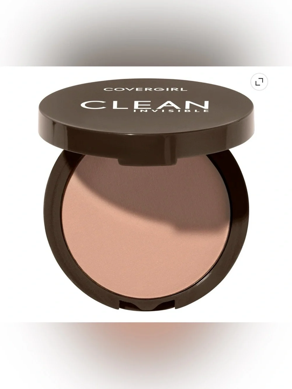 COVERGIRL Clean Invisible Pressed Powder - Light Beige Compact